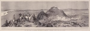 Viimeinen isku mahdismille, Omdurmanin taistelu, panoraamanäkymä päähyökkäyksestä